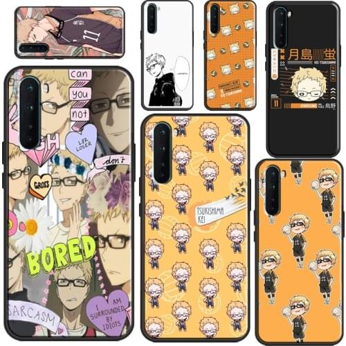 Kei Tsukishima Haikyuu Case Cover For OPPO A72 A52 A91 A83 A15 A1K A3S A5S A53 A31 A5 A9 2020 F5 F7 Reno 4 Pro