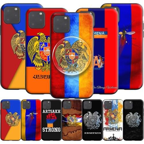 Armenia Coat Of Arms Flag Silicone Case for Realme Narzo 30A GT NEO C3 C25 C21 C20 C17 C15 C12 C11 8 7 7i 6 6i Pro