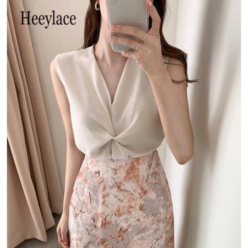 Блузки без рукавов Heeylace China At AliExpress