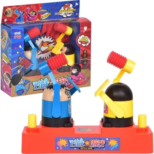 Hot Double Hammers Battle Game Toys Family interactive Desktop Games Stree Relief Toys Kids Boys and Girls Christmas Gifts
