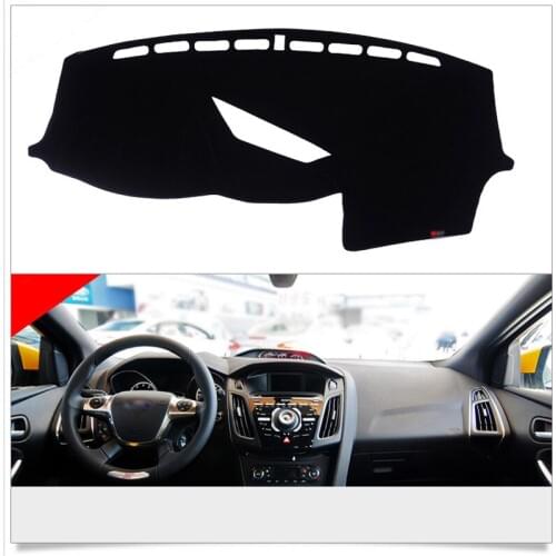 Interior Dashboard Carpet Photophobism Protective Pad Mat For Ford Focus ST 2012-2014