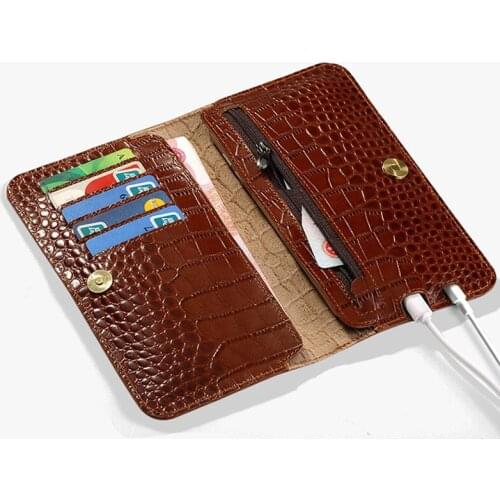 YXAYN leather crocodile texture flip multi-function phone Wallets for iPhone 7 8 Plus x xs 11 PRO max For Samsung For Hua wei