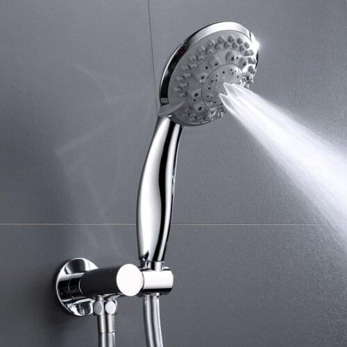 Shower Head Hand-held High Pressure Shower Head with Stainless Steel Shower Hose and ABS Holder 7 Spray Settings Handheld Shower