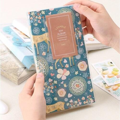 Los Fick 84 Pockets Mini Instant Polaroid Photo Album for 3 Inches Picture Polaroid Fuji Instax Mini Film 9 8 70 7s 50s 90