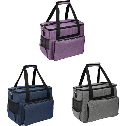 Multi-function Oxford Cloth Knitting Yarn Totes Case Crochet Hooks Bag