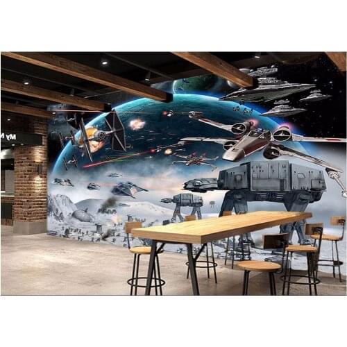 Custom mural photo 3d wallpaper cartoon Shock Star Wars picture room decoration painting 3d wall murals wallpaper for wall 3d