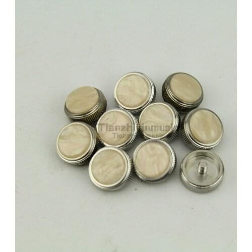 Piston Valve Baritone Valve Finger Buttons Repair Parts Set of 10