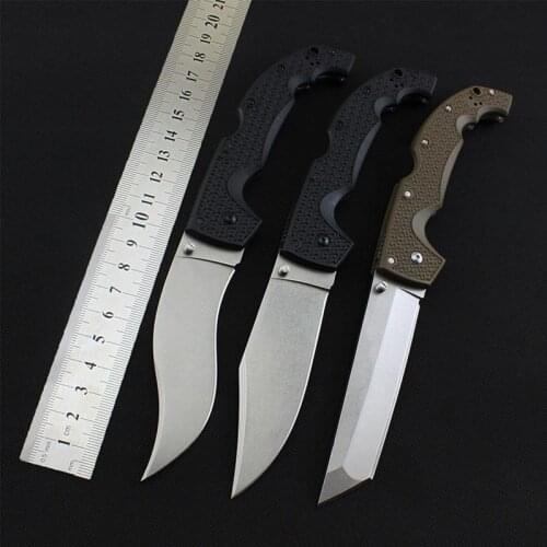 Voyager 10 style 58HRC 9cr18mov Blade Nylon Fiber Handle Folding knife Tactical Survival knife Camping Hunting EDC Utility Tool