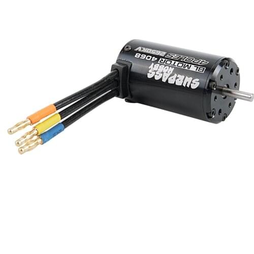 SURPASS HOBBY 4068 2650KV 4P Sensorless Brushless Motor for 1/8 RC Racing Car Truck Truggy On Road