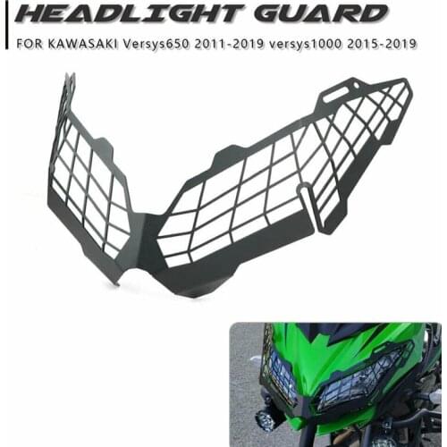Motorcycle Headlight Head Light Guard Protector Cover for KAWASAKI VRESYS 650 2011-2019 VERSYS 1000 15-19