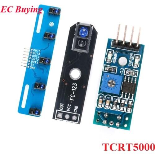 TCRT5000 TCRT5000L Reflective IR Infrared Optical Sensor Photoelectric Switches Track Sensor Module for Tracing Smart Car