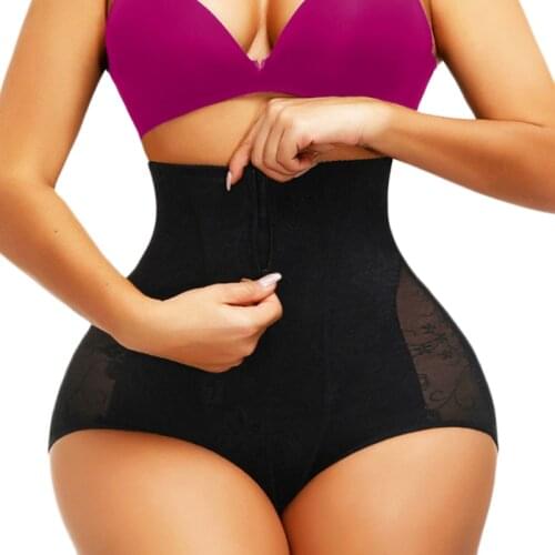 XS Slimming Underwear Control Panties Shapewear Women Dress Underpant Sexy Butt Lifter Zipper Hook Body Shaper Waist Trainer 5XL