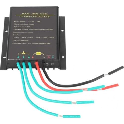 48V 800W Wind Turbine Generator Controller Waterproof MPPT Battery Charge Controller Regulator