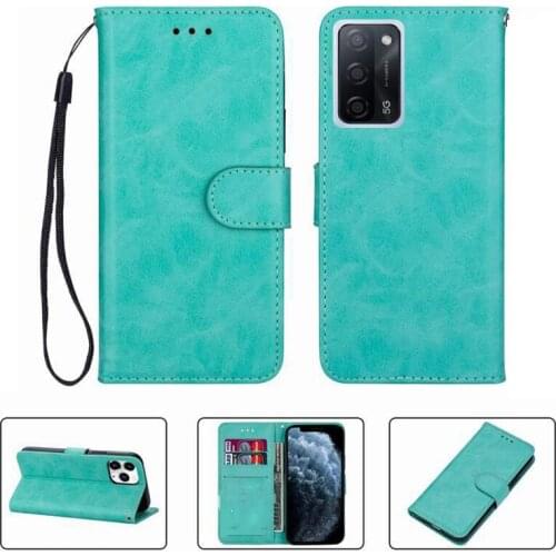 For OPPO A55 5G PEMM00 Wallet Case High Quality Flip Leather Phone Shell Protective Cover Funda