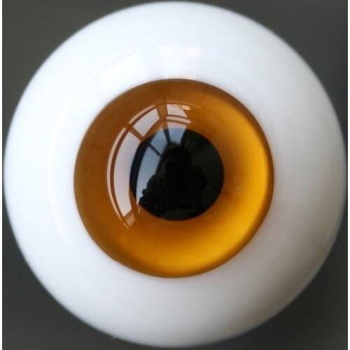 [wamami] 8mm Goldenrod & Orange For BJD AOD DOD Doll Dollfie Glass Eyes Outfit