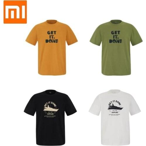 Youpin youpin MITOWN LIFE Man original print Short Casual cotton comfort Breathable Summer sleeve male Smart home