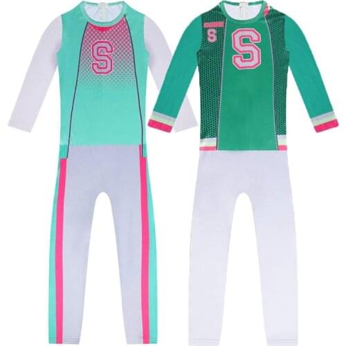 2020 Kids Halloween Costumes Boys Zombies 2 Zed Bucky Cosplay Bodysuit Carnival Performance Jumpsuit Childrens Party Clothing