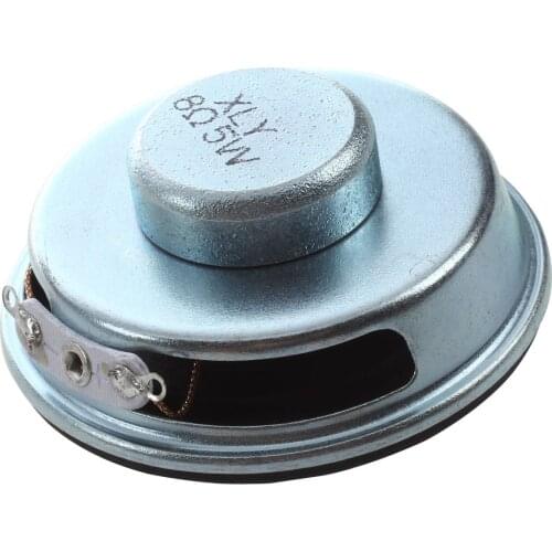 50mm 2" Dia. Magnetic Type Aluminum Shell Round Speaker 8 Ohm 5W