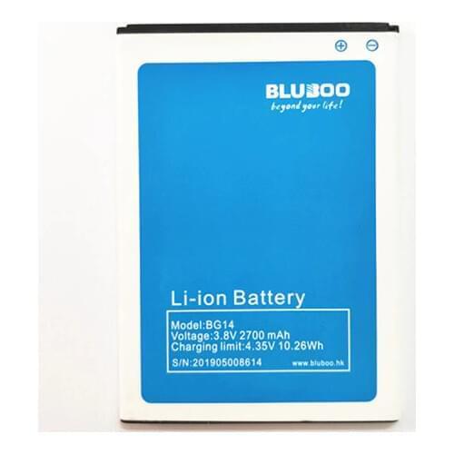 3.8V 2700mAh BG14 Battery For Bluboo D6 D6 Pro phone High Quality Replacement Batteries Bateria For Bluboo D6 D6 Pro