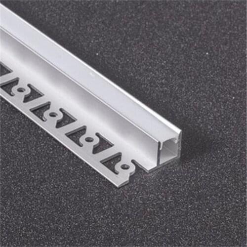 Free Shipping New design aluminum profile channel with wing for LED Strips lighting housing 2m/pcs 30m/lot