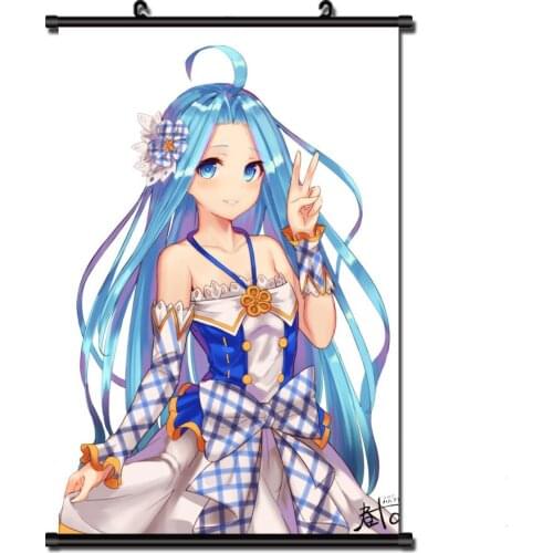 Coscase Japanese Anime Decorative Pictures Games Granblue Fantasy Home Decor Wall Scroll Poster