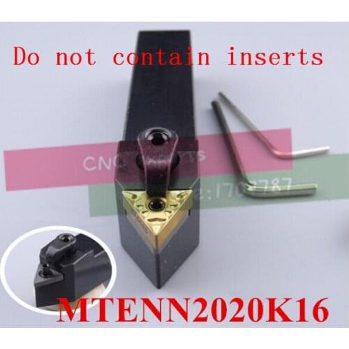 MTENN2020K16 Turning Tool Holder,CNC tool holder, External turning tools,M Clapming Type Lathe cutting tool for TNMG1604 Insert