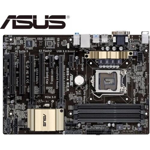 For ASUS B85-A R2.0 original mainboard DDR3 LGA 1150 USB2.0 USB3.0 32GB SATA III B85 used Desktop motherboard