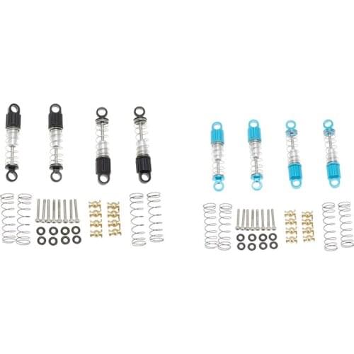 For Axial SCX24 90081 1/24 RC Crawler Car Upgrade Parts Metal Shock Absorbers Damper Spare Accessories