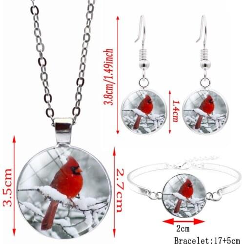 Cardinals Birds Retro Drop Ornament for Love Memory Pendant Lightweight Design Family Loss Gift GQ