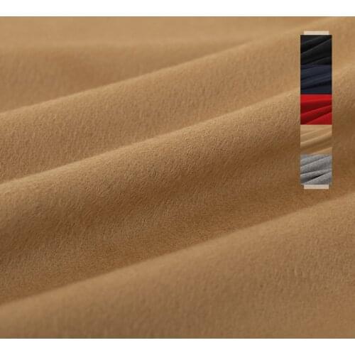 Red Raspberry Pure Cashmere Over Coating Fabrics 100%Cashmere Garment Materials Women Overcoat Sewing Cloth Tailor Freeshipping