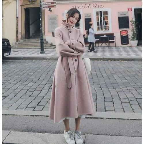 YINGAICONG Women's Cashmere Coats