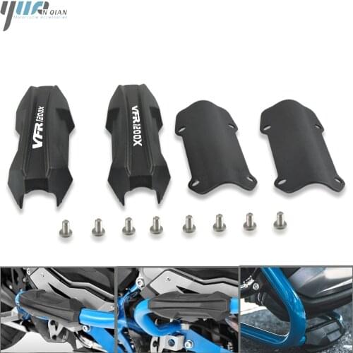 For Honda VFR 1200 X VFR1200X Crosstourer 25MM Motorcycle Engine Crash bar Protection Bumper Decorative Guard Block Accessories