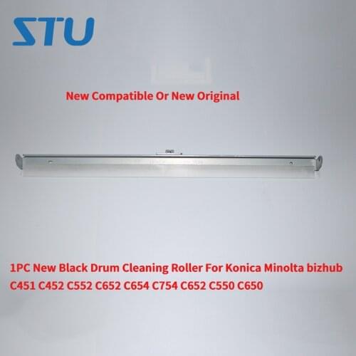 1PC New Black Drum Cleaning Roller For Konica Minolta bizhub C451 C452 C552 C652 C654 C754 C652 C550 C650 C654e C754e
