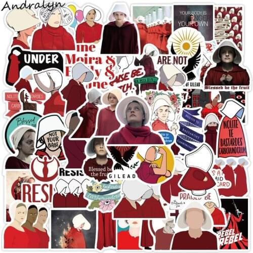 10/50Pcs Rock TV Series The Handmaids Tale Posters Stickers For Motorcycle Skate Toy Refrigerator Phone Guitar Laptop Travel