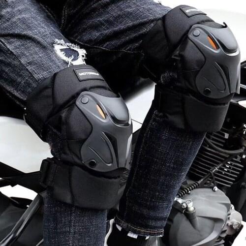 2PCs Universal Motorcycle Racing Armor Protection 2PCs/Pair Knee Pads PP+EVA Cold-Proof Crashproof Protective Guard