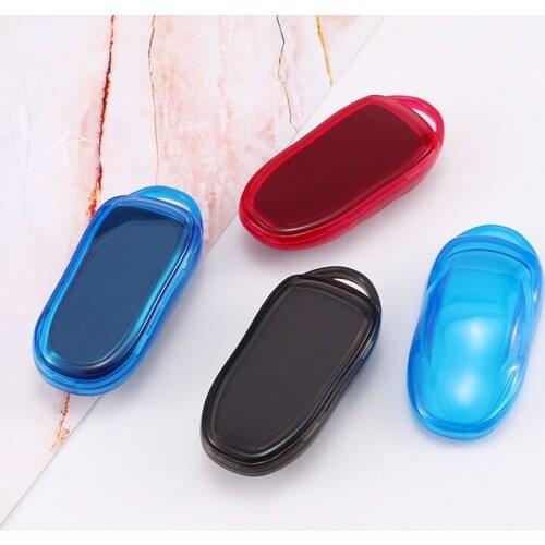Car Soft TPU Key Protector Full Cover Key Bag Case Anti-scratch Modification For Tesla Model X S 3 Car Accessories