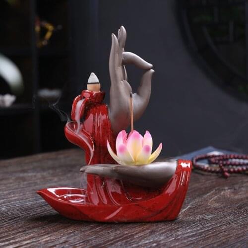 Buddhist Hand Large-scale Incense Sink Tea Ceremony Changes The Incense Stove From Ancient Incense Burner Room Decor