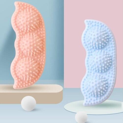 Interactive Pet Dog Cleaning Teeth Toys Pea Shaped Molar Stick Training Bite Resistant Chew Molar Puzzle Toys Outdoor Training