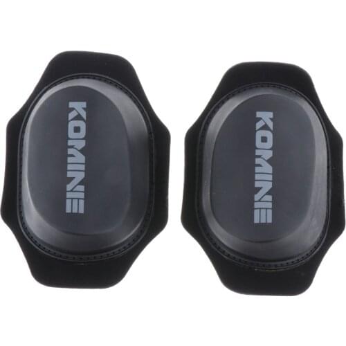 Moto Motorcycle Knee Sliders Track Race Motorbike Knee Pads Black