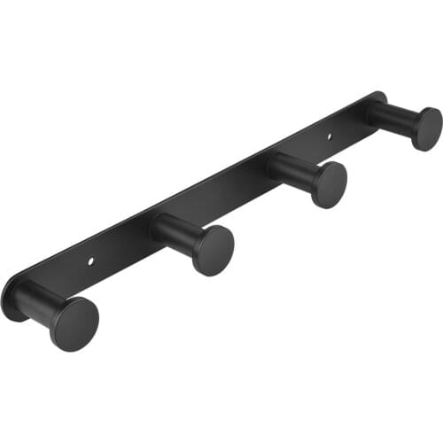 1Pc Stainless Steel Wall-mounted Robe Hook Bathroom Towel Rack Kitchen Door Key Coat Hanger Sundries Holder