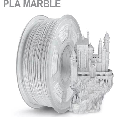 SUNLU PLA 1.75MM 1KG Rock Texture Marble Color PLA 3d Printer Filament 3D Printer Filament Dimension Accuracy +/-0.02mm