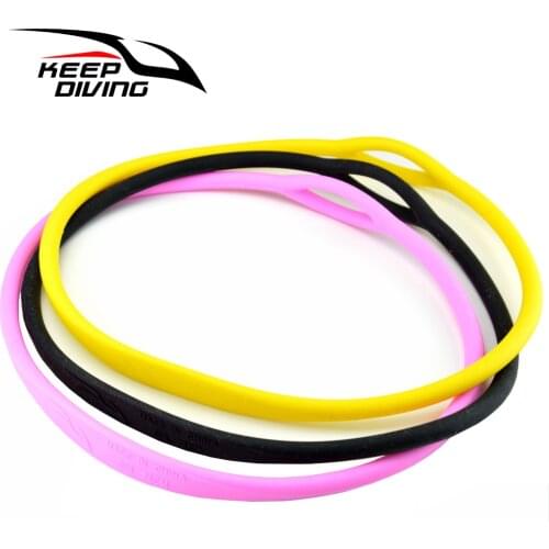 KEEP DIVING Scuba Diving Silicone Necklace Second Stage Mouthpiece Holder Regulator Accessories Gears Soft and Durable Silicone