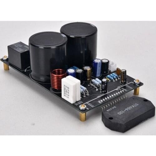Late high-power thick film STK404-120 fever grade/mono power amplifier board finished product/80W/6Ω for home theater
