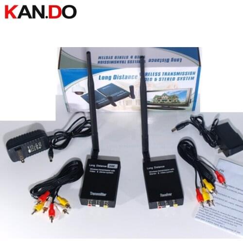 3W 2.4G transceiver for elevator cctv 2400Mhz 2.4G Wireless video audio transmitter receiver FOR lift CCTV camera transmitter