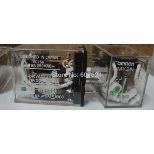 MY2N-24VDC OMRO DIP8 RELAY nwe and original