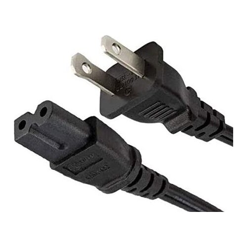 Power Cord 15ft 18 AWG 2-Slot for Polarized Notebook