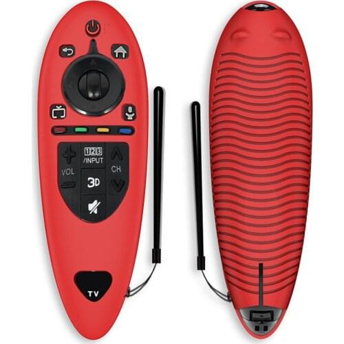 Silicone Remote Cover For LG AN-MR500 Remote Control Cover Protective Case Housing With Lanyard Flexible Shockproof