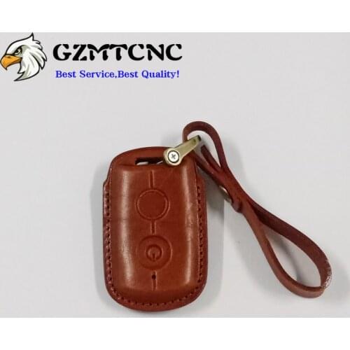 NMAX XMAX 125 300 Smart Key Chain Genuine Leather Case Fob Cover for YAMAHA NVX155 XMAX300 Motorcycles Keychains Made Hand