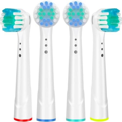 4Pcs Standard Clean Replacement Toothbrush Heads for Oral B Electric Toothbrush Replacement Brush Heads