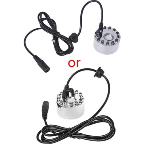 16mm 12LED Alloy Ultrasonic Air Humidifier Atomizer Accessories Atomizing Head Fish Aquatic Pet Supplies C42